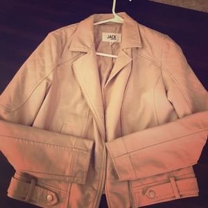 Jack by BB DakOta leather jacket. New without tags